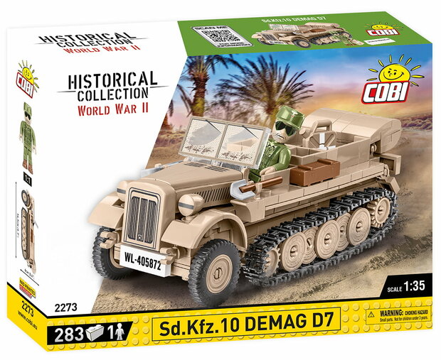 COBI 2273 SD.KFZ.10 Demag D7
