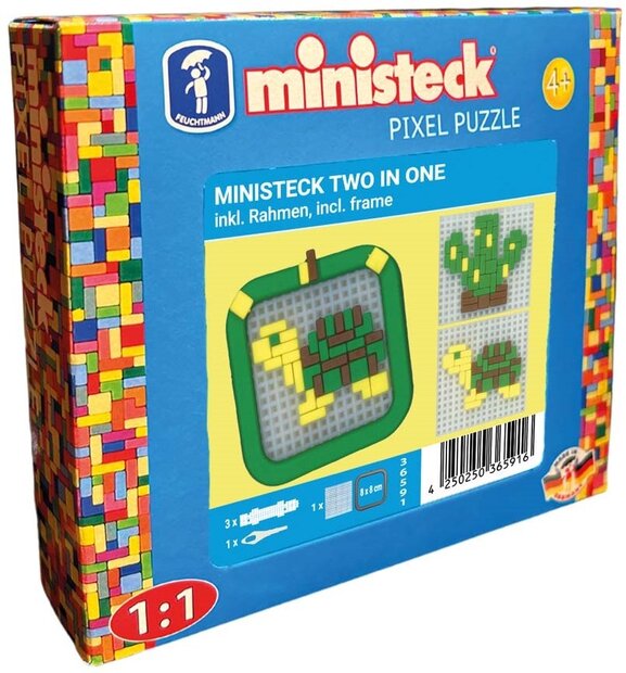Feuchtmann - ministeck - 2-in-1 turtle - cactus