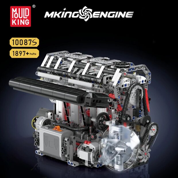 MouldKing 10087S L4 Gasoline Engine