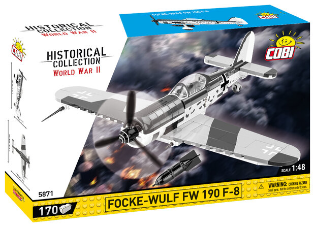 COBI 5871 Focke Wulf FW190 F-8