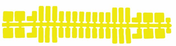 Feuchtmann - 31608 - Ministeck Standard Farbstreifen gelb