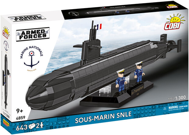 COBI 4859 Sous Marin SNLE
