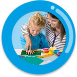 SES Creative My first- Fingerfarbe Handabdruck Tiere