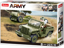 Sluban Iconische geallieerde Jeep