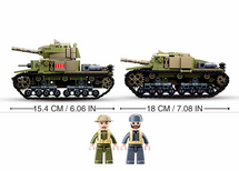 Sluban Medium Italian Tank 2in1