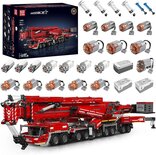 Mould King 17008 LTM11200 Crane red