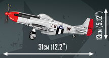 COBI 5846 TOP GUN Mustang P51D