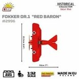 COBI WW1 2996 - Fokker Dr.I Red Baron