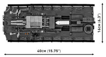 COBI WW2 2560 60cm Karl-Gerat 040 ZIU