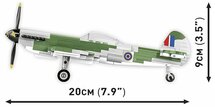 COBI 5865 Spitfire MK.XVI Bubbletop