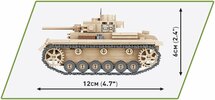 Cobi WW2 2712 - Panzer III Ausf J