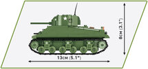 Cobi WW2 2715 - Sherman M4A1