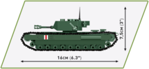 Cobi WW2 2717 - Churchill MK.IV