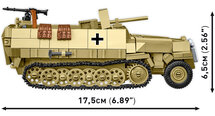 COBI 3130 Half-Track Sd.Kfz. 251/10