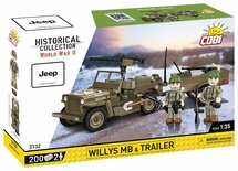 COBI 3132 WILLYS MB & Trailer