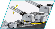COBI 4836 Battleship Iowa Class 4in1