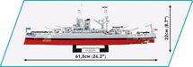 COBI 4843 Battleship USS Arizona