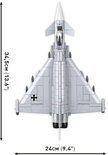 COBI 5848 Eurofighter Typhoon German Airforce