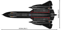COBI 5891 SR-71 Blackbird