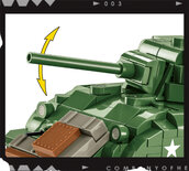 COBI 3044 Sherman M4A1
