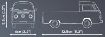 COBI 24618 VW T2A Pickup Bus
