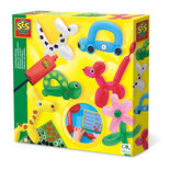 SES - Ballonnen vouwen - 10 vouwballonnen - met pomp en stickers