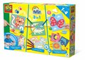 SES Creative My First - 3 in 1 Fingerpainting, colouring and sticking shapes
