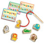 SES Creative My First - Lacing wooden animal beads
