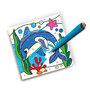 SES Colour by numbers - Triangular grip colouring pens