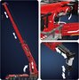 Mould King 17008 LTM11200 Crane red