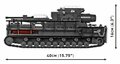 COBI WW2 2560 60cm Karl-Gerat 040 ZIU