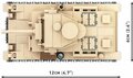 Cobi WW2 2712 - Panzer III Ausf J