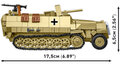 COBI 3130 Half-Track Sd.Kfz. 251/10