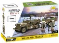 COBI 3132 WILLYS MB & Trailer