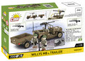 COBI 3132 WILLYS MB & Trailer