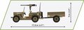 COBI 3132 WILLYS MB & Trailer