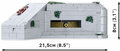 COBI 3136 German Bunker Regelbau 667