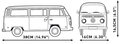 COBI 24362 Volkswagen T2A 