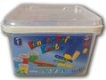Kinder-Soft-Knete - 4 x 80 gram - clay press with tools
